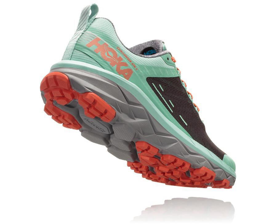 Hoka One One Trail Schoenen Dames - Challenger Atr 5 - Groen/Zwart - CE2473169